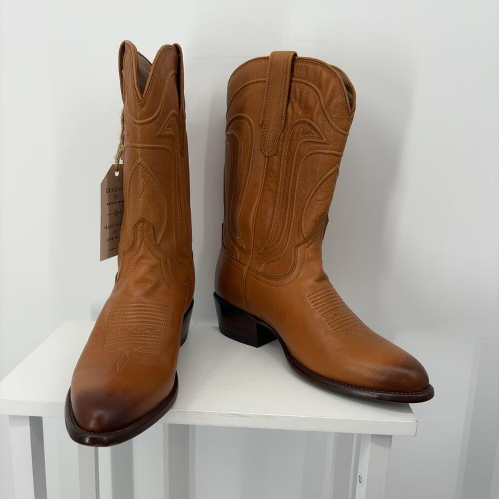 Tecovas Ankle Boots in Tan